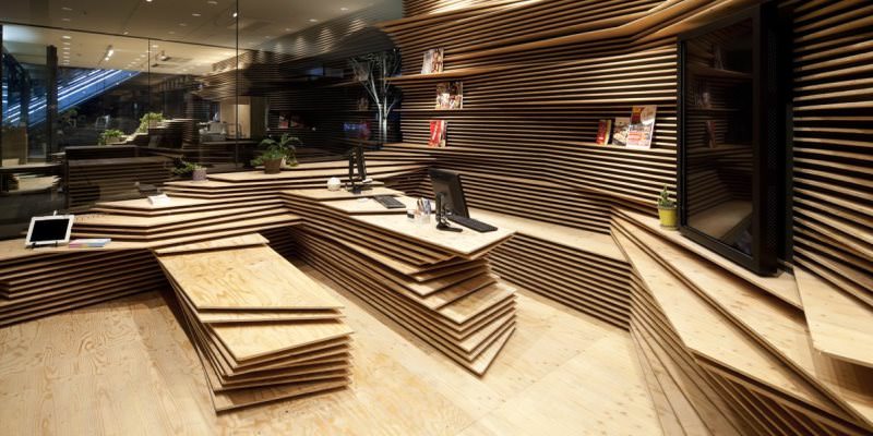 طراحی دکوراسیون داخلی با چوب